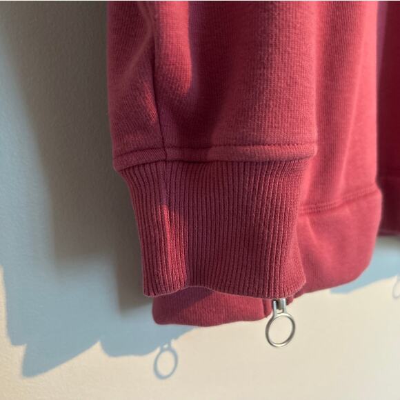 Athleta Mock Neck Pullover Sweatshirt – Pink – Women’s Medium - Picture 2 of 6